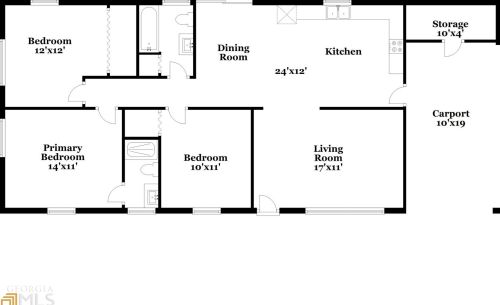 2073 Louis Xiv Ln, Atlanta GA  30349-5249 exterior