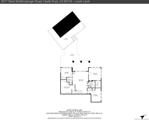 3077 Wolfensberger Rd, Deckers CO 80135-8530 exterior