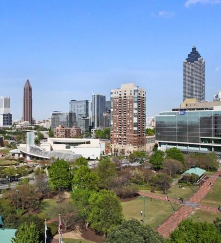 285 Centennial Olympic Park Dr, Atlanta GA  30313-1827 exterior