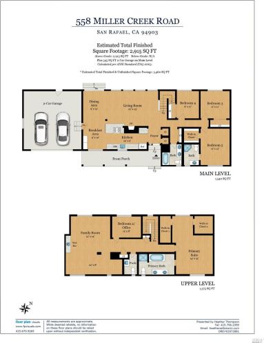 558 Miller Creek Rd, San Rafael CA  94903-1319 exterior