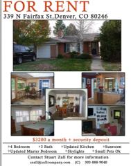 339 Fairfax St, Denver CO  80220-5746 exterior