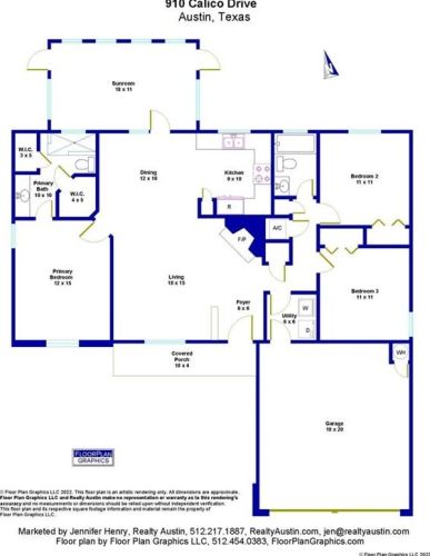 910 Calico Dr, Austin TX  78748-6492 exterior