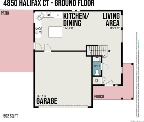 4850 Halifax Ct, Denver CO  80249 exterior