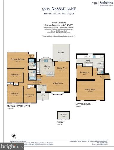 9712 Nassau Ln, Silver Spring MD  20901-2526 exterior