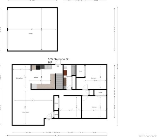105 Garrison St, Denver CO  80226-1040 exterior
