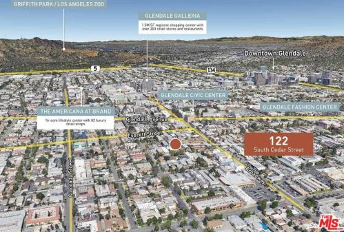 122 Cedar St, Glendale CA  91205-1251 exterior