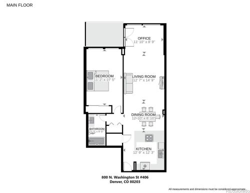 800 Washington St, Denver CO  80203-3320 exterior