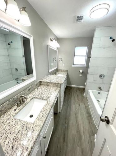 5737 Bonnie Wayne St, Fort Worth TX  76117-2114 exterior