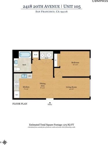 2418 20th Ave, San Francisco CA  94116-2406 exterior