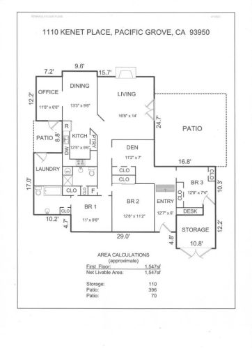 1110 Kenet Pl, Del Monte Park, CA 93950-5305