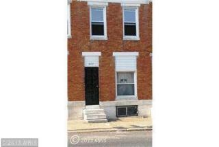 2717 Madison St, Baltimore MD  21205-1727 exterior