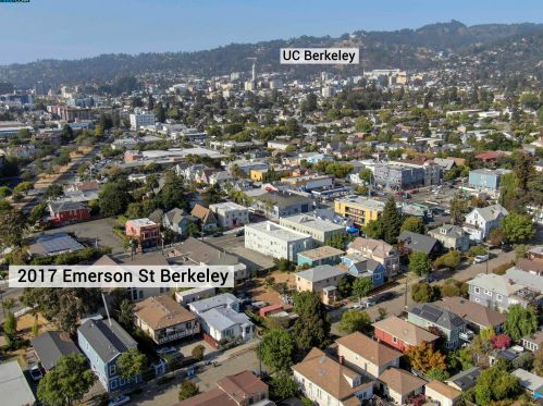 2017 Emerson St, Berkeley CA  94703-2508 exterior