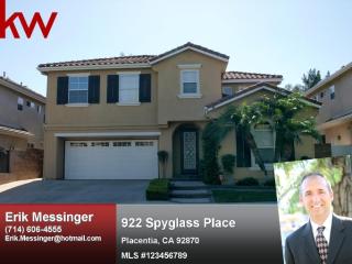 922 Spyglass Pl, Placentia, CA 92870-5249