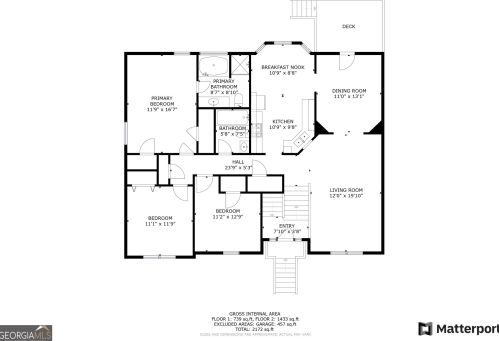 1645 Flat Shoals Rd, Atlanta GA  30349-6151 exterior