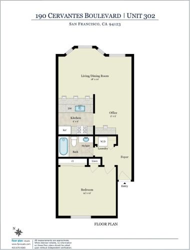 190 Cervantes Blvd, San Francisco CA  94123-1185 exterior