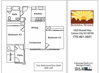 1820 Russell Way, Carson City NV  89706-2785 exterior