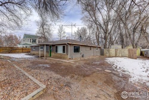 526 Hollywood St, Fort Collins CO  80521-1414 exterior