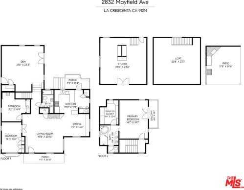 2832 Mayfield Ave, Glendale CA 91214-3816 exterior