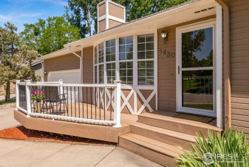 1430 Hastings Dr, Fort Collins CO  80526-6004 exterior