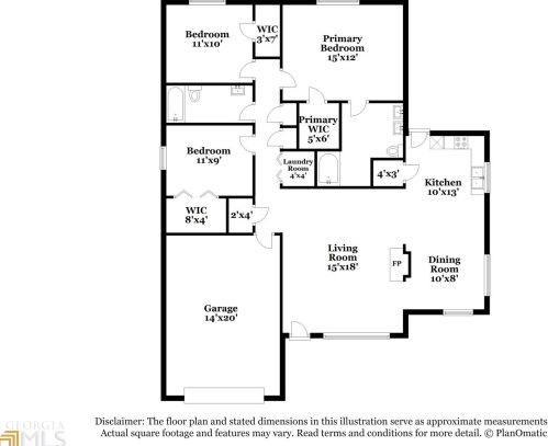 6967 Biscayne Blvd, Rex GA  30273-2279 exterior