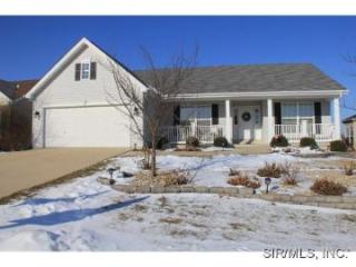 821 Blazing Star Dr, Foster Pond, IL 62298-3171