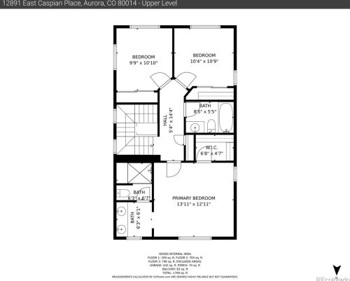 12891 Caspian Pl, Denver CO  80014 exterior