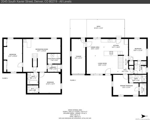 2045 Xavier St, Denver CO  80219-5048 exterior