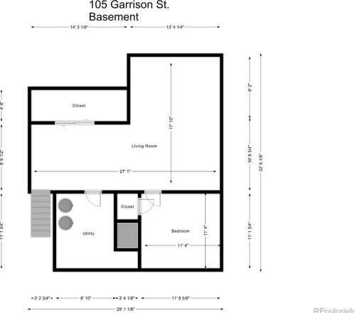 105 Garrison St, Denver CO  80226-1040 exterior