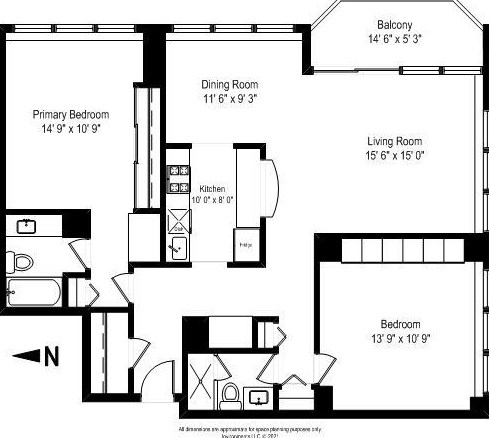 1560 Sandburg Ter, Chicago IL  60610-1313 exterior