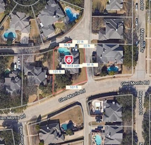 2507 Gln Morris Rd, Carrollton TX 75007-1916 exterior