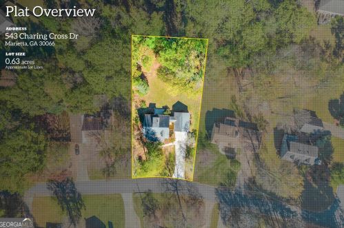 543 Charing Cross Dr, Marietta GA  30066-2556 exterior