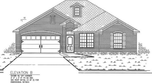 6112 Brocks Ln, Fort Worth TX  76114-2412 exterior