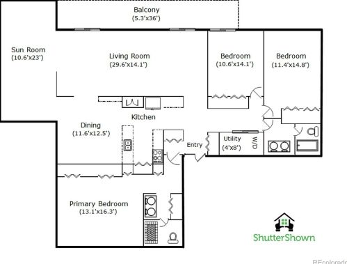 3131 Alameda Ave, Denver CO  80209-3407 exterior