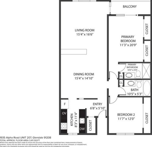 1935 Alpha Rd, Glendale CA  91208-2134 exterior