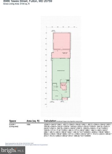 8986 Tawes St, Fulton MD  20759-2600 exterior