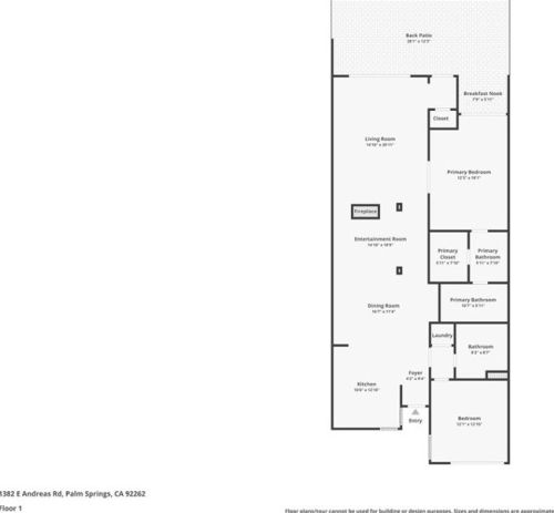 1382 Andreas Rd, Palm Springs, CA 92262-6445