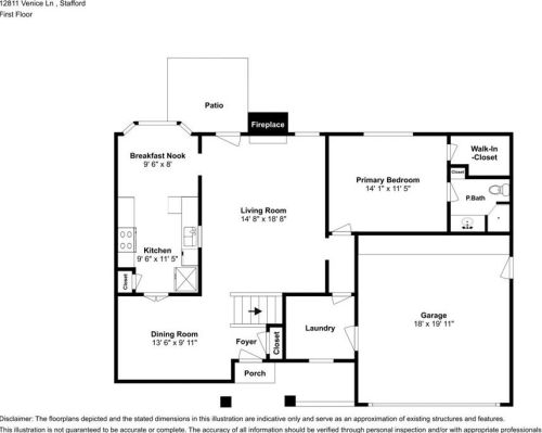 12811 Venice Ln, Stafford, TX 77477-4538