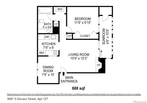 4681 Decatur St, Englewood CO 80110-5359 exterior