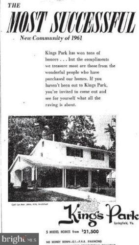 8715 Kenilworth Dr, Springfield VA  22151-1101 exterior