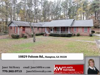 10829 Folsom Rd, Hampton, GA 30228-1521