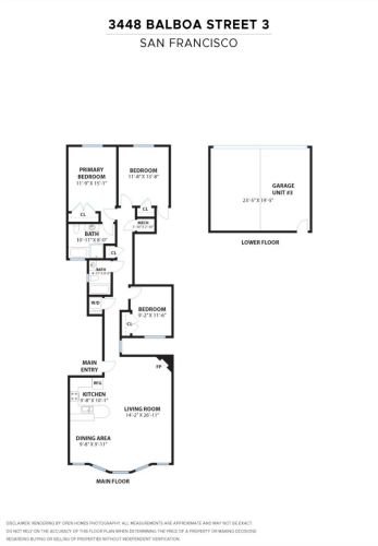 3448 Balboa St, San Francisco CA  94121-2702 exterior