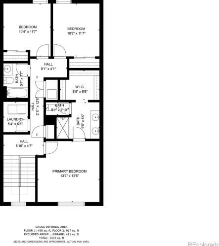21543 59th Pl, Denver CO  80019-6614 exterior