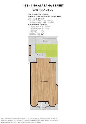 1163 Alabama St, San Francisco CA  94110-3434 exterior