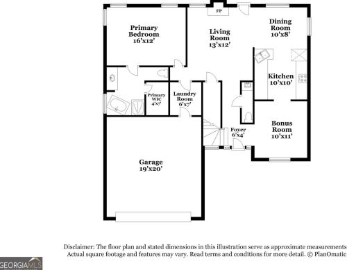 6641 Chesepeake Pt, Rex GA  30273-2236 exterior