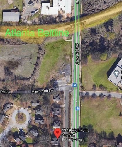 1349 High Point Ave, Atlanta GA  30315-2610 exterior