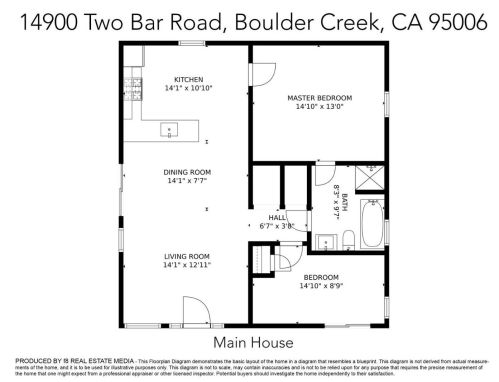 14900 Two Bar Rd, Big Basin, CA 95006-9793