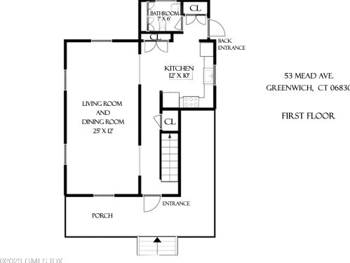 53 Mead Ave, Greenwich CT  06830-6812 exterior