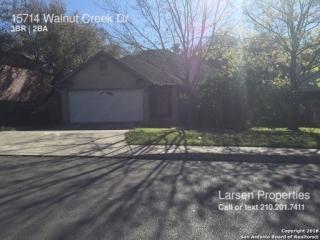 15714 Walnut Creek Dr, San Antonio TX  78247-5572 exterior