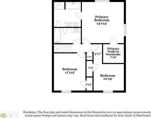 3430 Bells Landing Dr, Rex GA  30273-2260 exterior