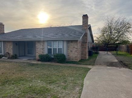 7047 Crosstimbers Ln, Fort Worth TX  76182-3305 exterior